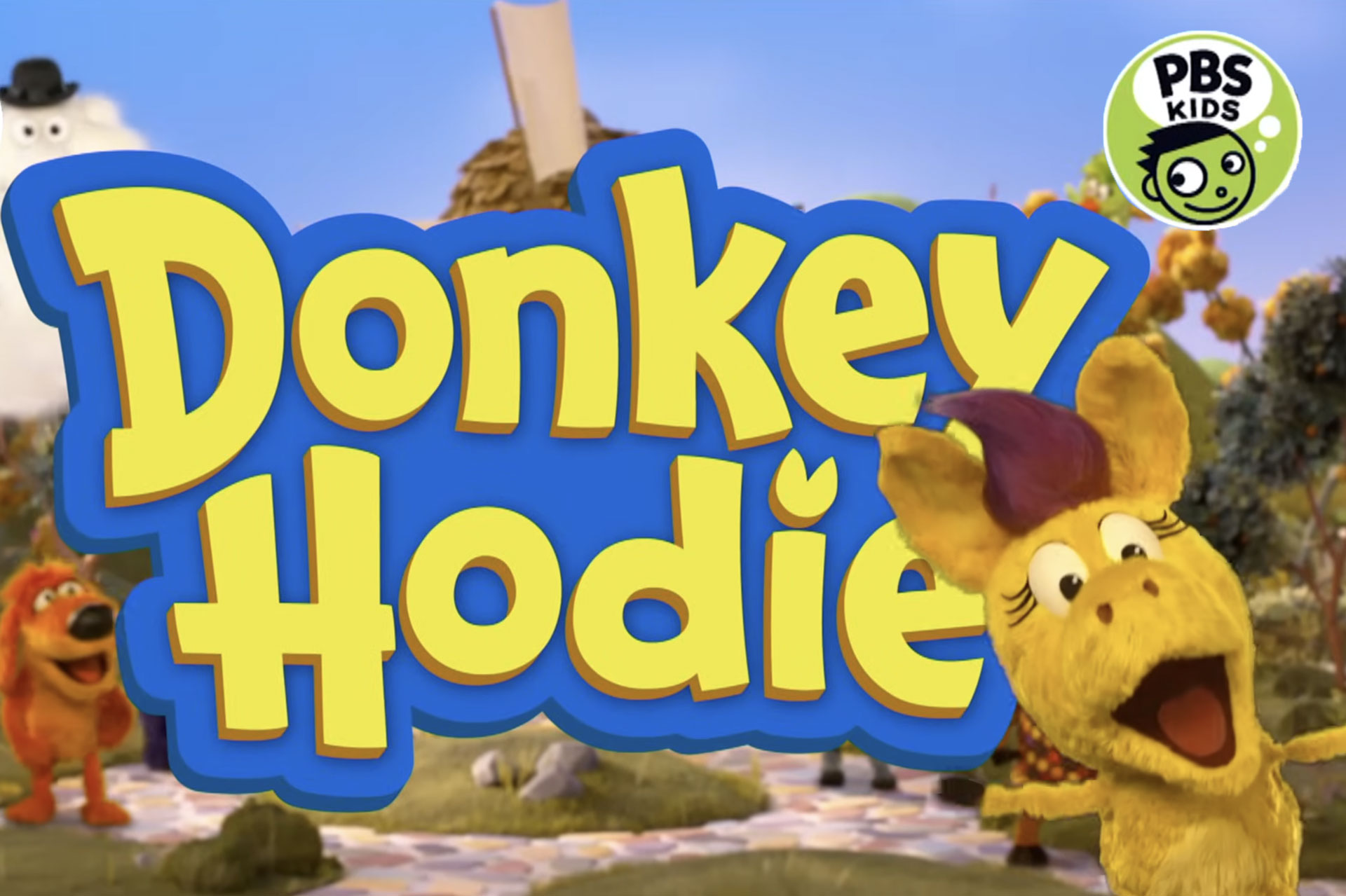 Puppetry Donkey Hodie for PBS Kids